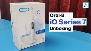 Unboxing the OralB iO Series 7 Electric Toothbrush [upl. by Canon395]