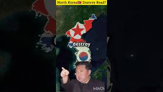 Why North Korea Destroy 😱🤔 facts shorts [upl. by Kallman472]