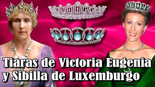 Tiara de la Princesa Sibilla de Luxemburgo y Victoria Eugenia [upl. by Annoerb]