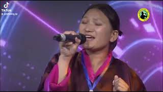 Tshering Lhamo Bhutan idol [upl. by Kaleb]