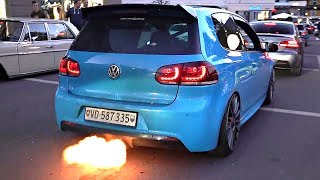 BEST of AntiLag Exhaust Flames Pops Crackles amp Backfire Sounds 💥 🔥  Crank up the volume [upl. by Negah]