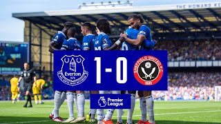 EVERTON 10 SHEFFIELD UNITED  Premier League highlights [upl. by Otilia]