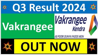 VAKRANGEE Q3 results 2024  VAKRANGEE results today  VAKRANGEE Share News  VAKRANGEE Share today [upl. by Forelli]