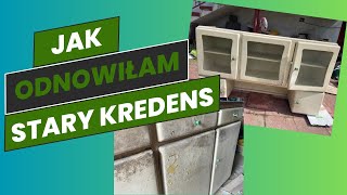 Jak odnowiłam stary kredens  Odnawiam meble  DIY [upl. by Gelasias]