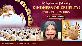 Paryushan 2024 LIVE Pravachan Day 3  Param Gurudev Shree Namramuni Maharaj Saheb  3 Sep 24 [upl. by Beatrice]