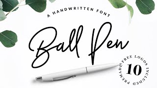 Handwritten Font Bundle is Back [upl. by Allicsirp853]