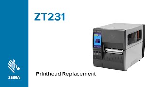 Zebra ZT400 Howto Clean the Printhead amp Platen [upl. by Alyag]