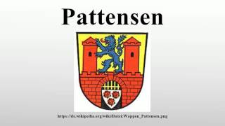 Pattensen [upl. by Heddy619]