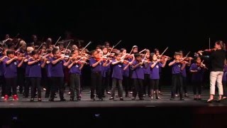 2016 HEB ISD Suzuki Strings  Violins [upl. by Alemaj]