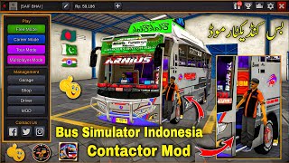 how to new Condoctor Mod in Bus Simulator Indonesia bus conductor Mod download Karne Ka Tareka 😱 [upl. by Alta]