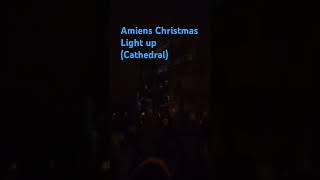 Amiens Christmas light up Cathedral [upl. by Hinda376]