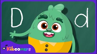 Letter D Song  THE KIBOOMERS Preschool Phonics Sounds  Uppercase amp Lowercase Letters [upl. by Theurich]