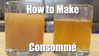 How To Make Consomme [upl. by Tamera]