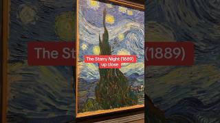 Up Close with The Starry Night 1889 by Van Gogh at MOMA  The Museum of Modern Art 2024 [upl. by Doownyl]