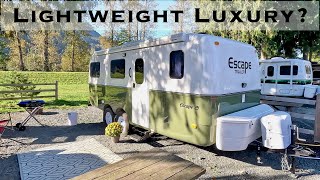 Escape 21C The Perfect Fiberglass Couples Trailer [upl. by Lavern437]