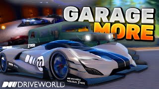 NEW SHOWROOM GARAGE amp MORE In Drive World UPDATE Roblox [upl. by Clintock25]