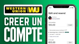 Comment Créer Un Compte Western Union  FACILE [upl. by Napoleon]