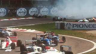 The Shortest Career in F1 History  Marco Apicella 1993 Italian Grand Prix [upl. by Iover523]