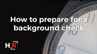 How to Prepare For a Background Check ASL included [upl. by Elyr]