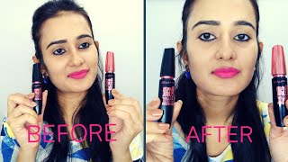 MAYBELLINE HYPER CURL VOLUME EXPRESS MASCARA  Waterproof amp Easywash  Review amp Demo SWATI BHAMBRA [upl. by Hartmann940]