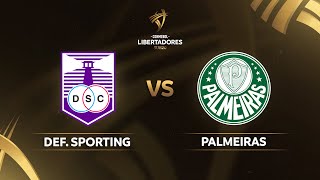 TRANSMISIÓN EN VIVO DEFENSOR SPORTING VS PALMEIRAS  CONMEBOL LIBERTADORES SUB20 [upl. by Edahs]