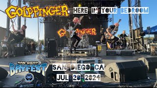 GOLDFINGER HERE IN YOUR BEDROOM SAN DIEGO BAYFEST WATERFRONT PARK SAN DIEGO CA JUL 20 2024 [upl. by Cammie404]