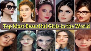 Top 10 Most Beautiful Girls in The World 2024 [upl. by Strickler816]