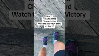 Day 12 Run a Mile I had a victory too running runeveryday run fitness exercise 5ktraining [upl. by Etteloiv452]