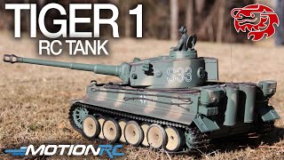 RC TANK Mato Full Metal German Tiger 1 OffRoad Ride [upl. by Adnertal]