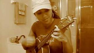 First Time Ever I Saw Your Face Roberta Flack Ukulele Cover by V [upl. by Suravat]