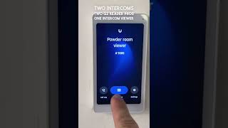 Multiple Intercoms and G2 Reader Pros connected to one viewer ubiquiti accesscontrol unifi [upl. by Soren]