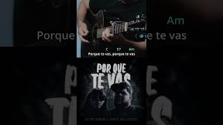 Victor Cibrian x Gabito Ballesteros  Por Que Te Vas  Tutorial Guitarra [upl. by Solracsiul458]