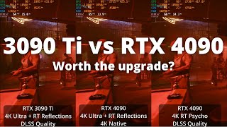 RTX 3090 Ti vs RTX 4090 The Ultimate Comparison 4K Ultrawide 1440p RT OnOff DLSS onoff [upl. by Gastineau463]