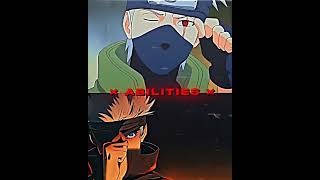 DMS Kakashi vs Gojo Satoru jujutsukaisen narutoshippuden 🗣️ [upl. by Fennell]