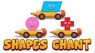 Shapes Chant  Shapes for Children  2d Shapes  Shapes Song [upl. by Ayekel]