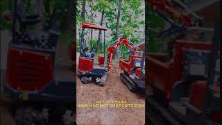 LANDWARD MINI EXCAVATOR 12 Ton MAZIMOTORSPORTS [upl. by Enajaras]