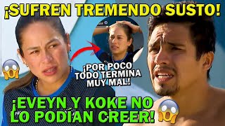 Evelyn y Koke SUFREN TREMENDO susto  ExatlónMéxico [upl. by Atterahs272]