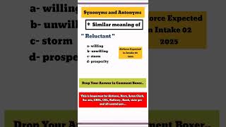 Antonyms and synonyms for competitive exams Antonyms and synonyms english vocabulary shorts feed [upl. by Ahlgren228]