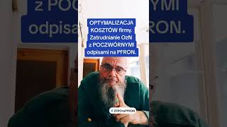 OPTYMALIZACJA KOSZTÓW firmy Zatrudnianie OzN z POCZWÓRNYMI odpisami na PFRON [upl. by Airamas383]