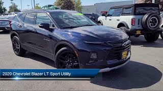 2020 Chevrolet Blazer LT Sport Utility Sacramento Roseville Elk Grove Folsom Stockton [upl. by Winna586]