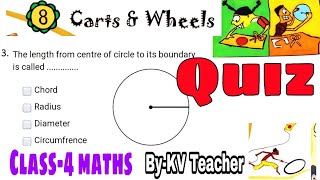 QUIZ Test Yourself  Carts and Wheels  Class4 Maths  Ncert chapter8 MCQ question answers [upl. by Nimsay843]