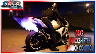 Suzuki GSXR 1000  Launch Control  QuickShifter [upl. by Aeet]