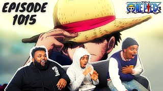 ROOF PIECE IS HERE  One Piece Episode 1015 REACTION [upl. by Loralyn139]