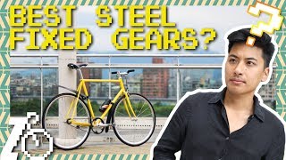 Top 5 Steel Fixed Gear Bikes Factory 5 Pista Wheels  Fixed Gear QampA [upl. by Aveline]