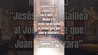 La Iglesia BAUTIZA A BEBÉS  Juan Bautizaba a HOMBRES y a JESUCRISTO con 30 AÑOS 👈🏼🤔📖 [upl. by Truk605]