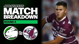 South Sydney Rabbitohs vs ManlyWarringah Sea Eagles  Round 4 NRL 2023  Match Breakdown [upl. by Acissehc999]