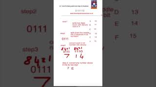 Hexadecimal Made SIMPLE The ONE Method That Always Works” alevelcomputerscience [upl. by Gervase421]