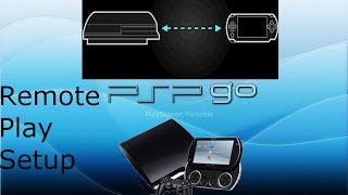 PSP to PS3 Remote Play  Set up Manjoume [upl. by Zawde]