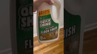 Quick shine floor cleaner [upl. by Ennyrb]