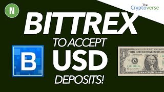 Bittrex To Accept USD 💰 Deposits Plus 5th Feb Market Analysis [upl. by Bui298]